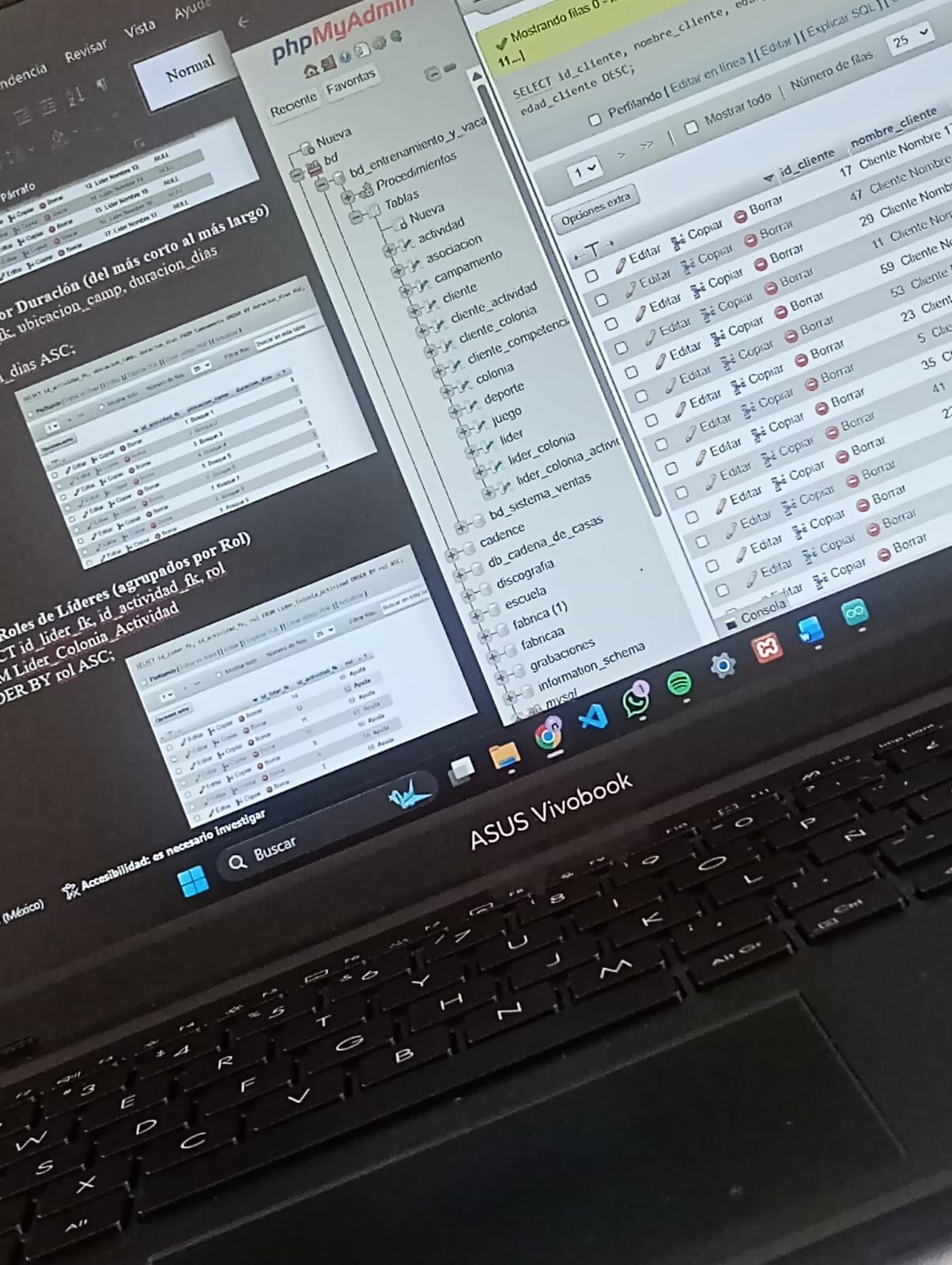 Consultas BD. 😔👊🏼